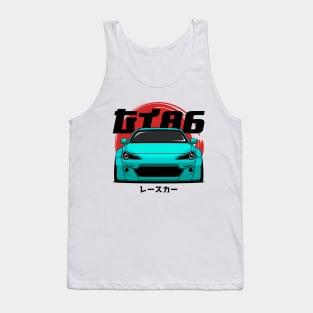 Cyan GT 86 Front Tank Top